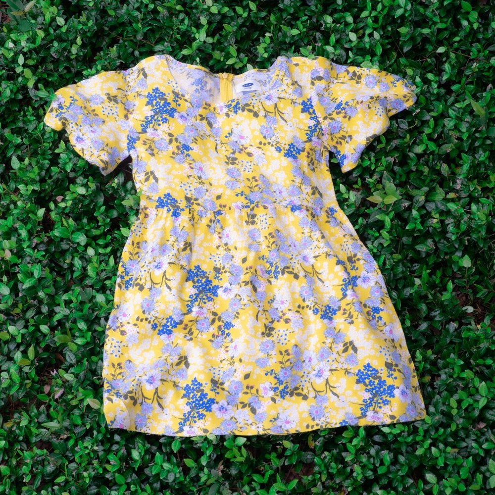 Yellow Floral dress